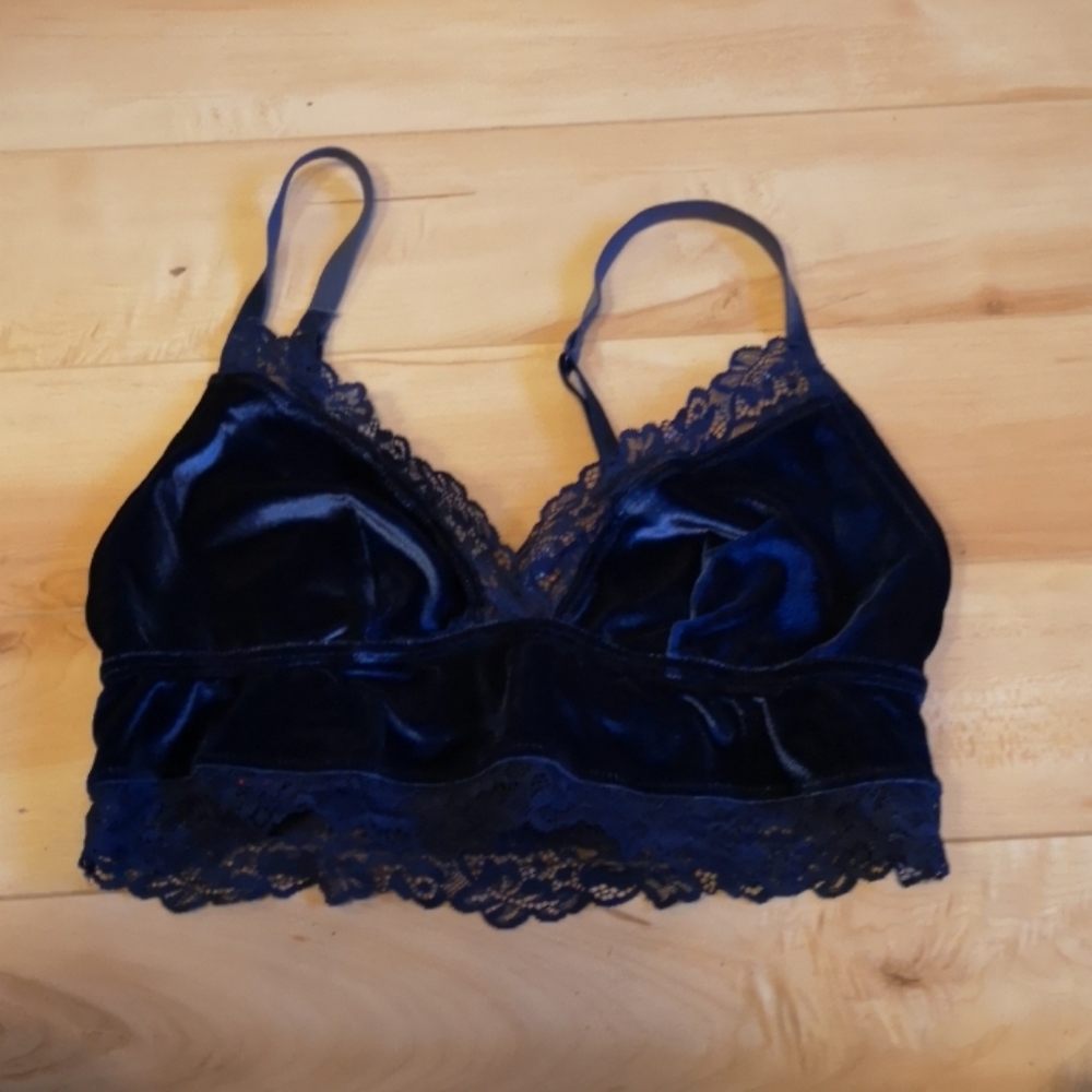 La senza velvet bralette